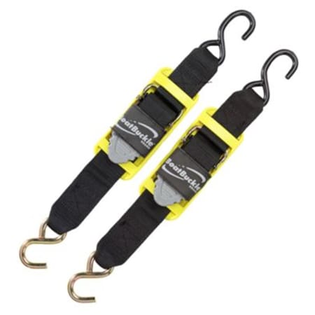 BoatBuckle Pro Series Transom Tie-Downs - 6 Ft. X 2 In.